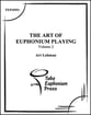 Volume #2 The Art of the Euphonium Euphonium P.O.D. cover